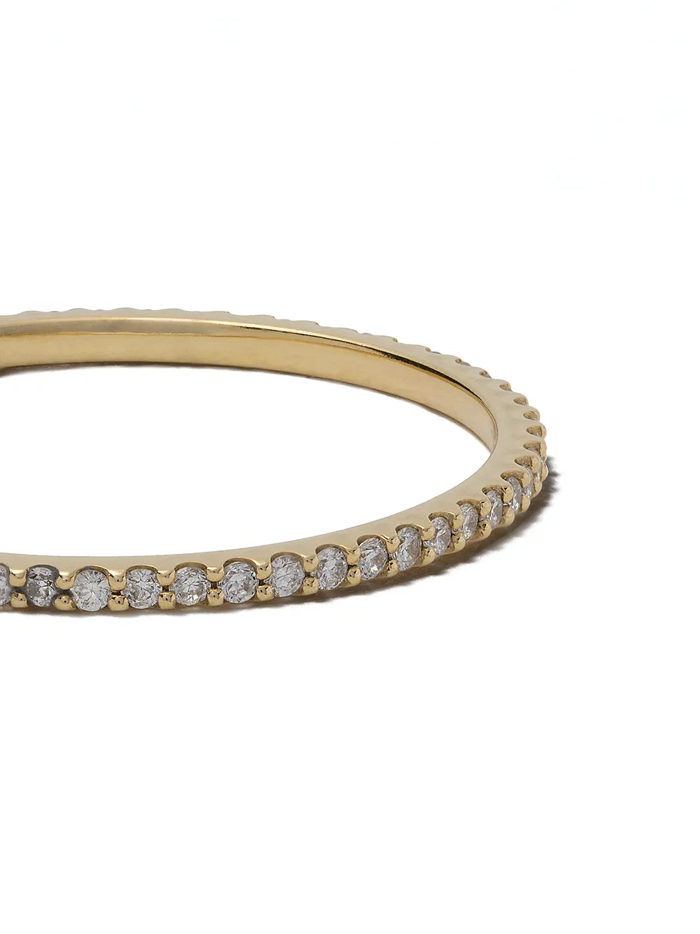 18kt gold diamond Solange ring