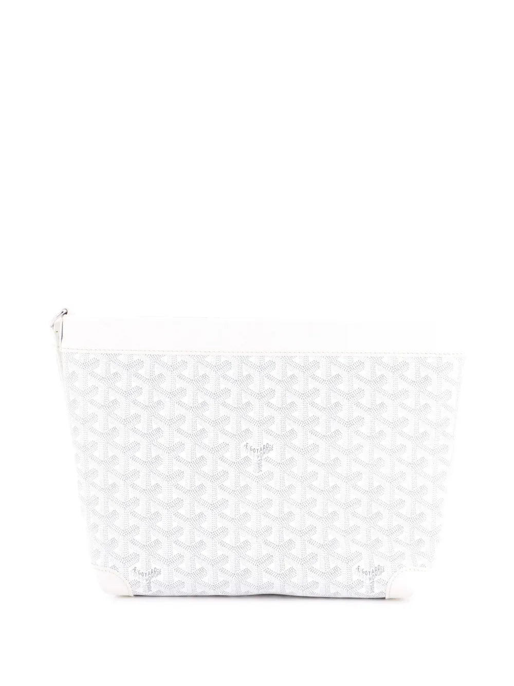 Goyardine Conti Pouch Coated Canvas clutch bag