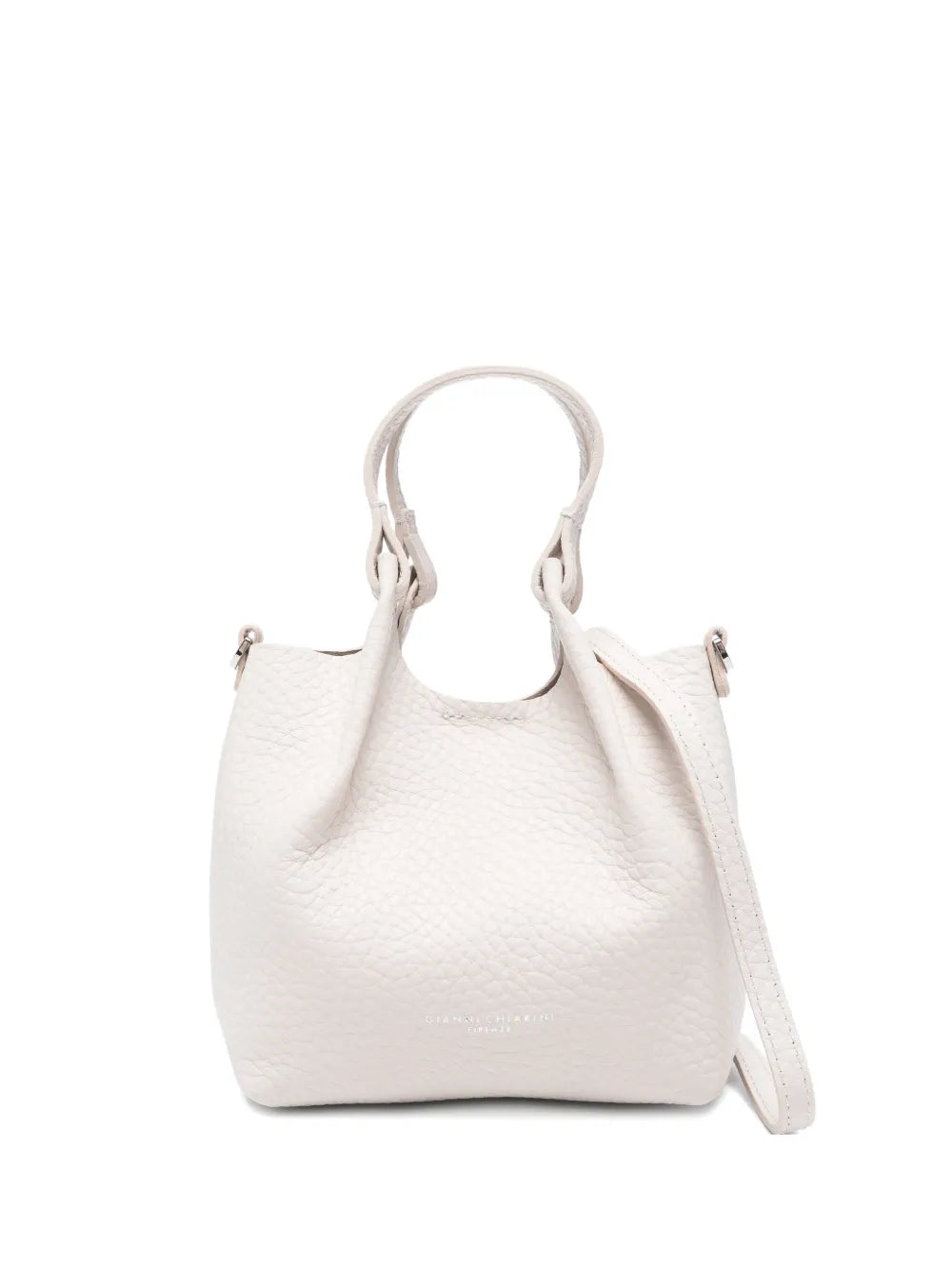 Dua gathered-handle tote bag