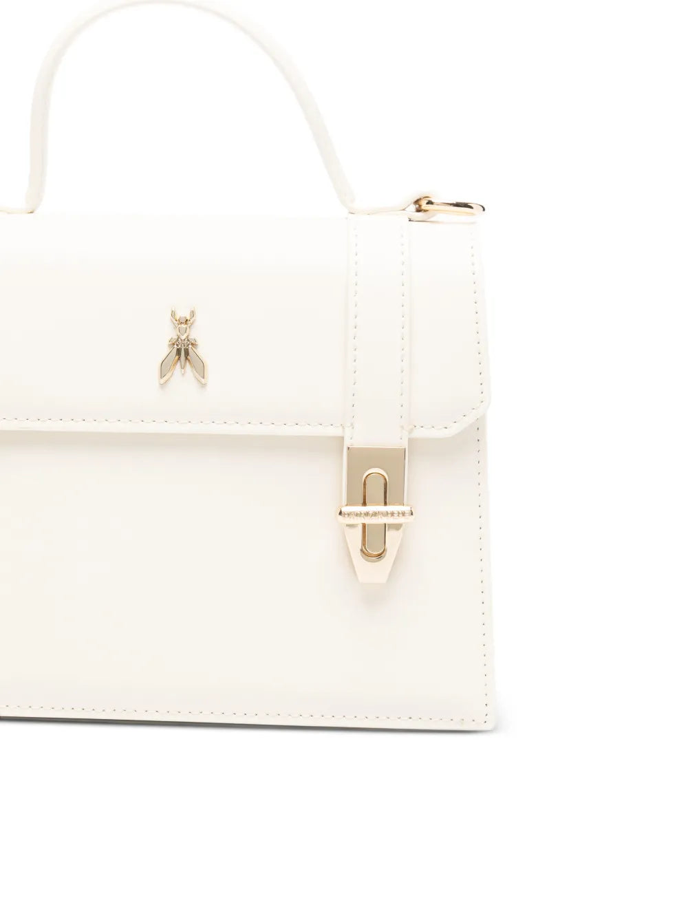 hard leather tote bag