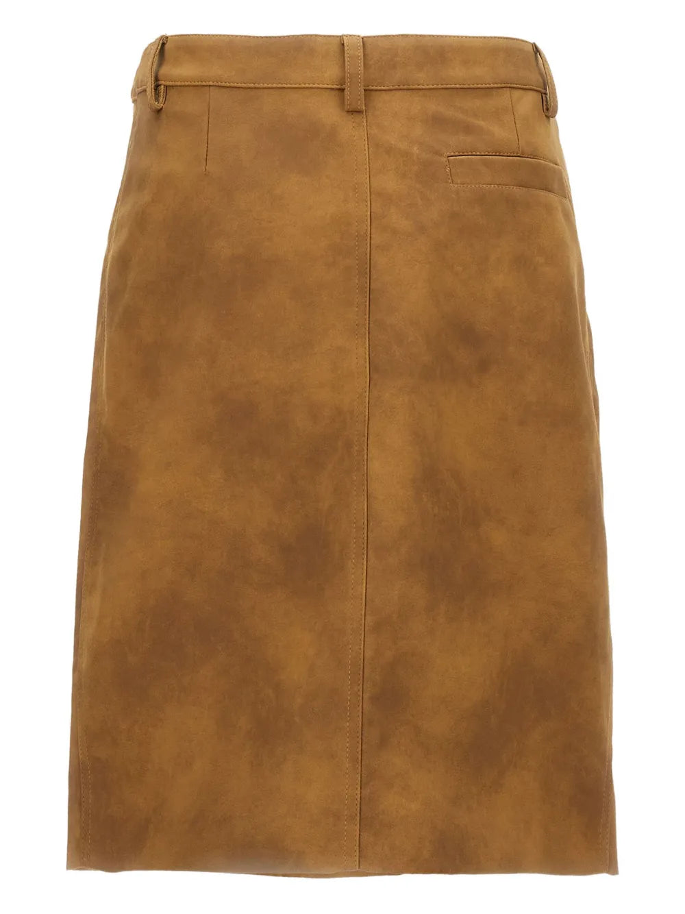 crystal-flower wrap skirt