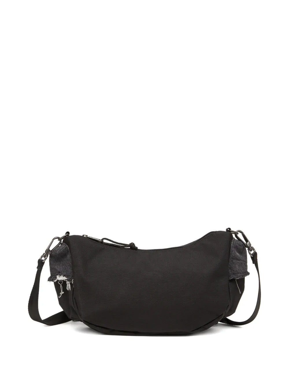 x Eastpak frayed denim shoulder bag