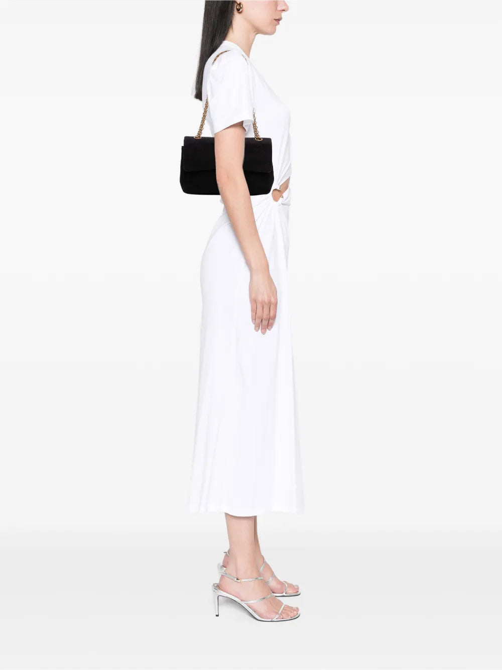 1989-1991 Small Classic Jersey Double Flap shoulder bag