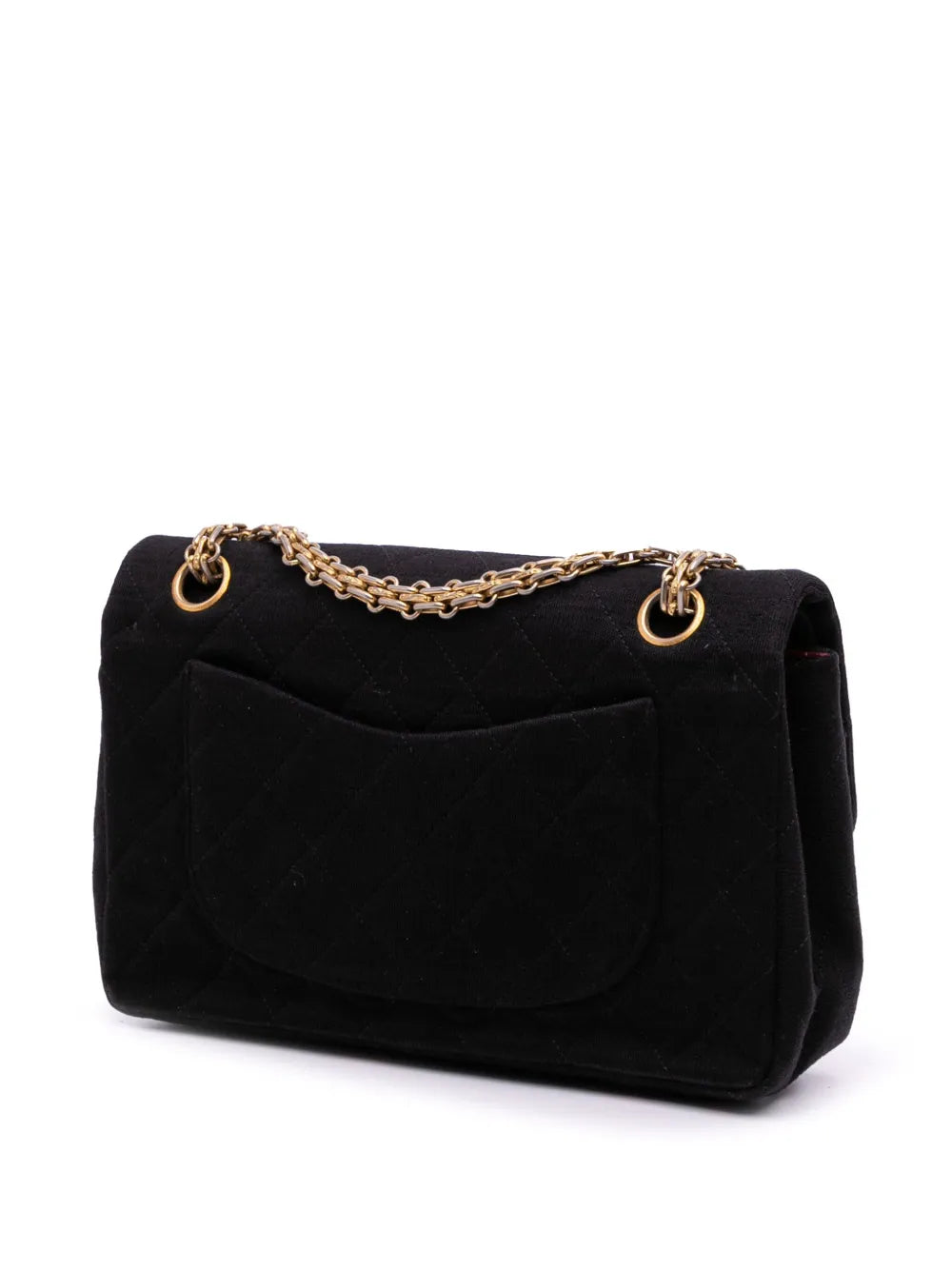 1989-1991 Small Classic Jersey Double Flap shoulder bag