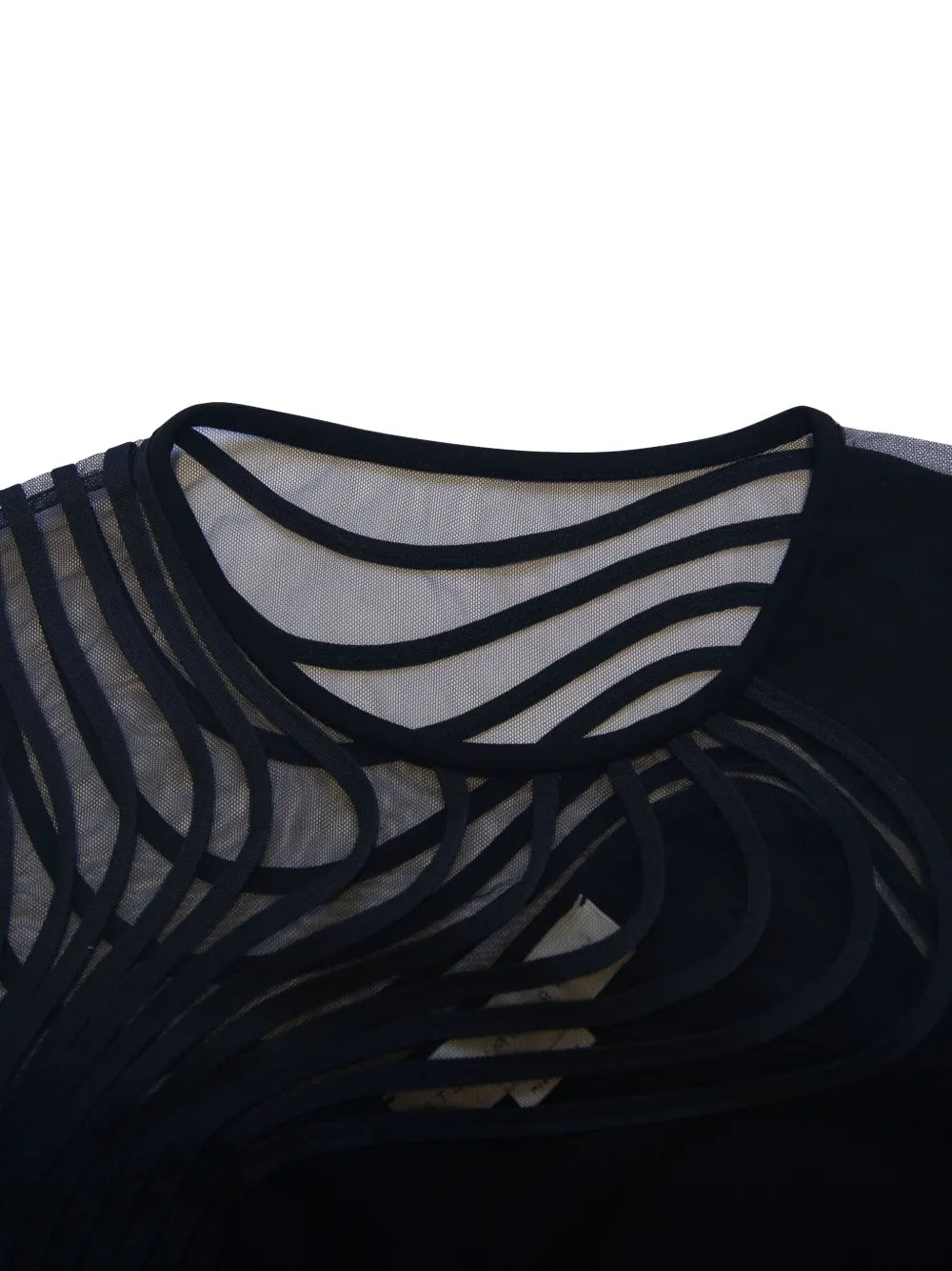 ripple sleeveless dress