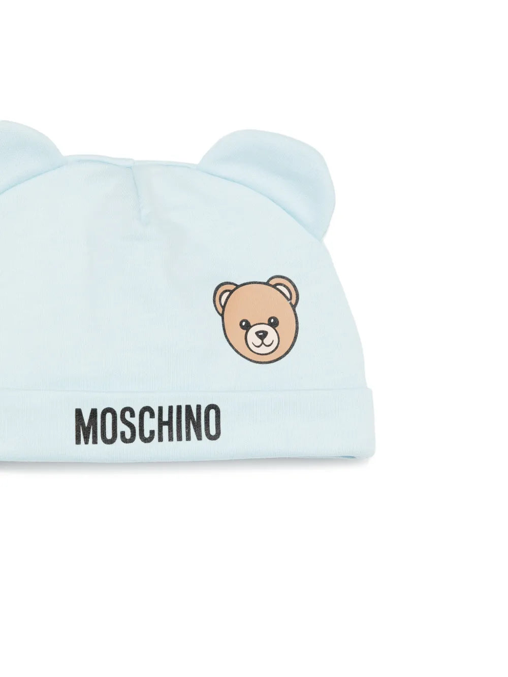 bear-print collared babygrow set (set of three)