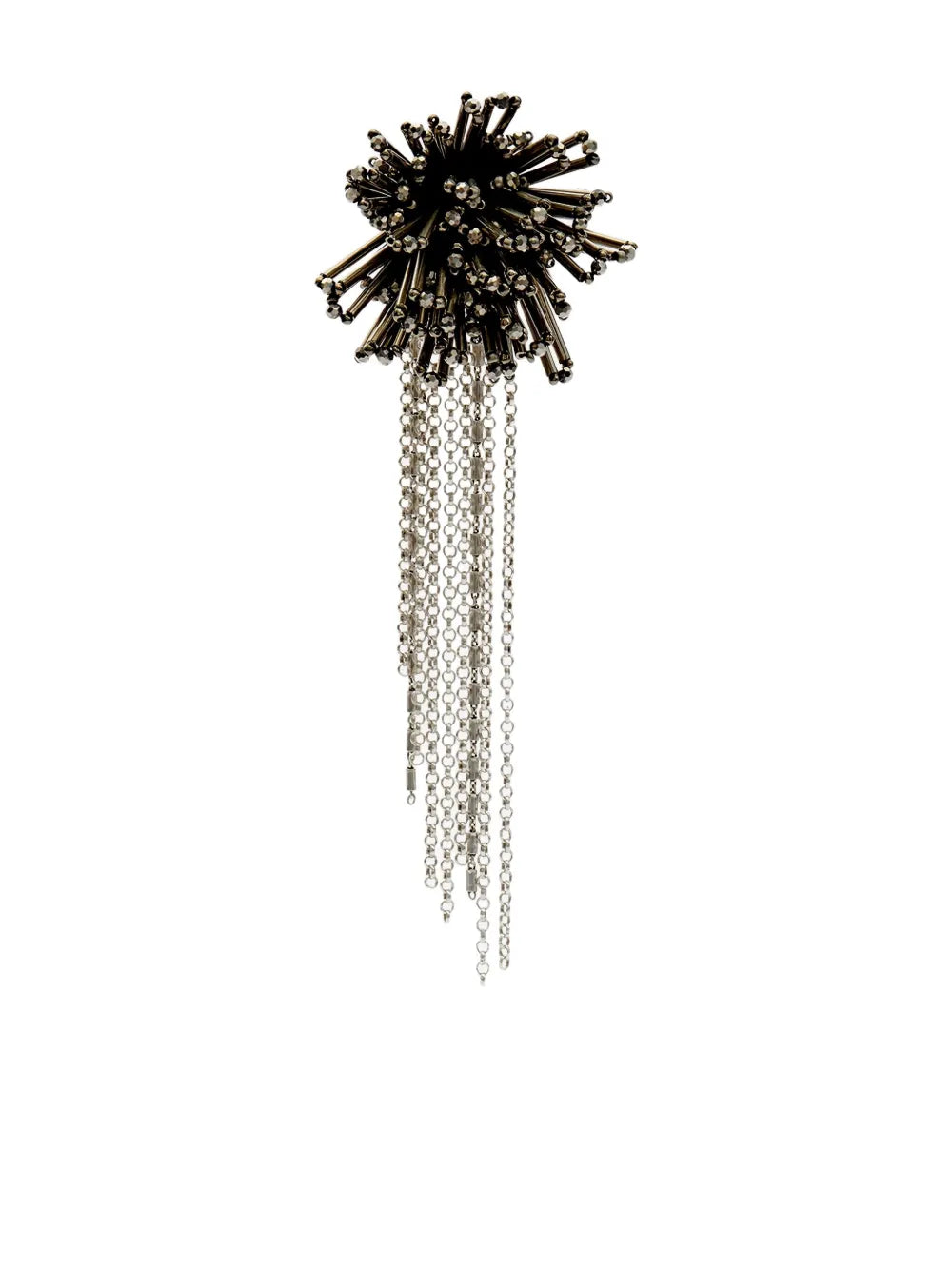 Single clip earring