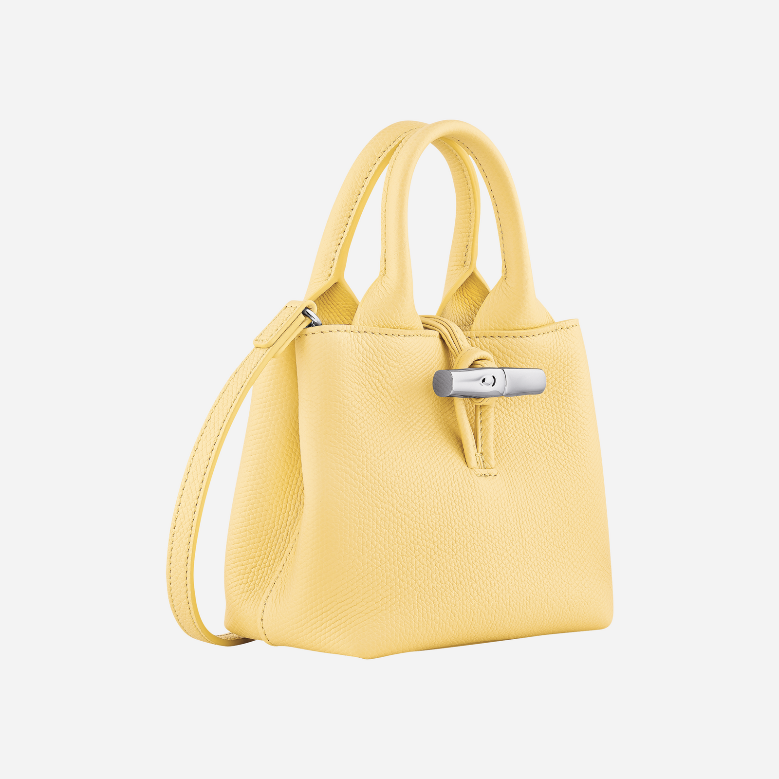 Longchamp Le Roseau XS Handbag Yellow Chick