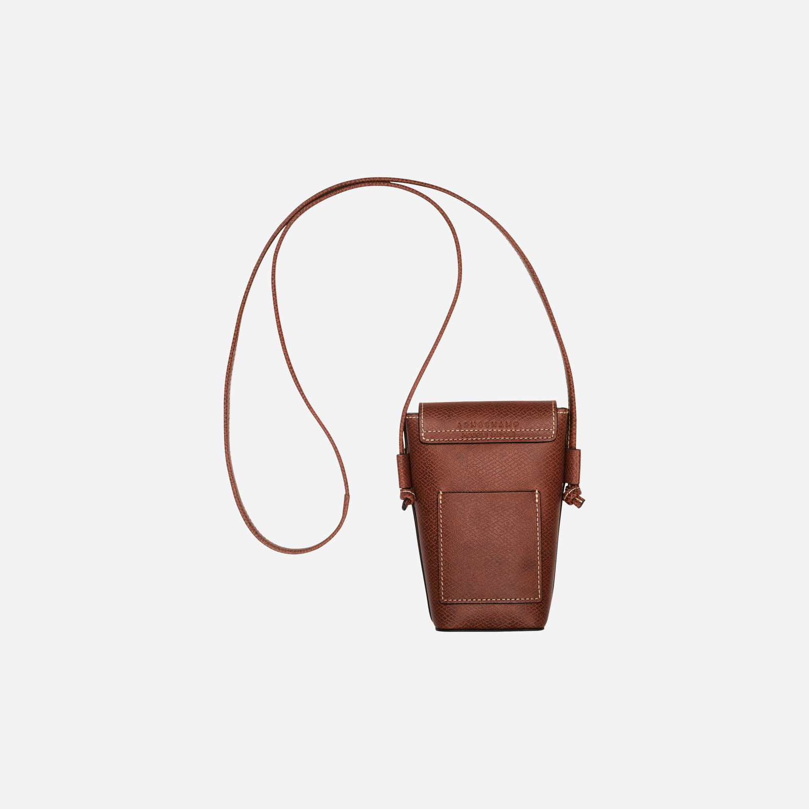 Longchamp Epure Phone case Brown