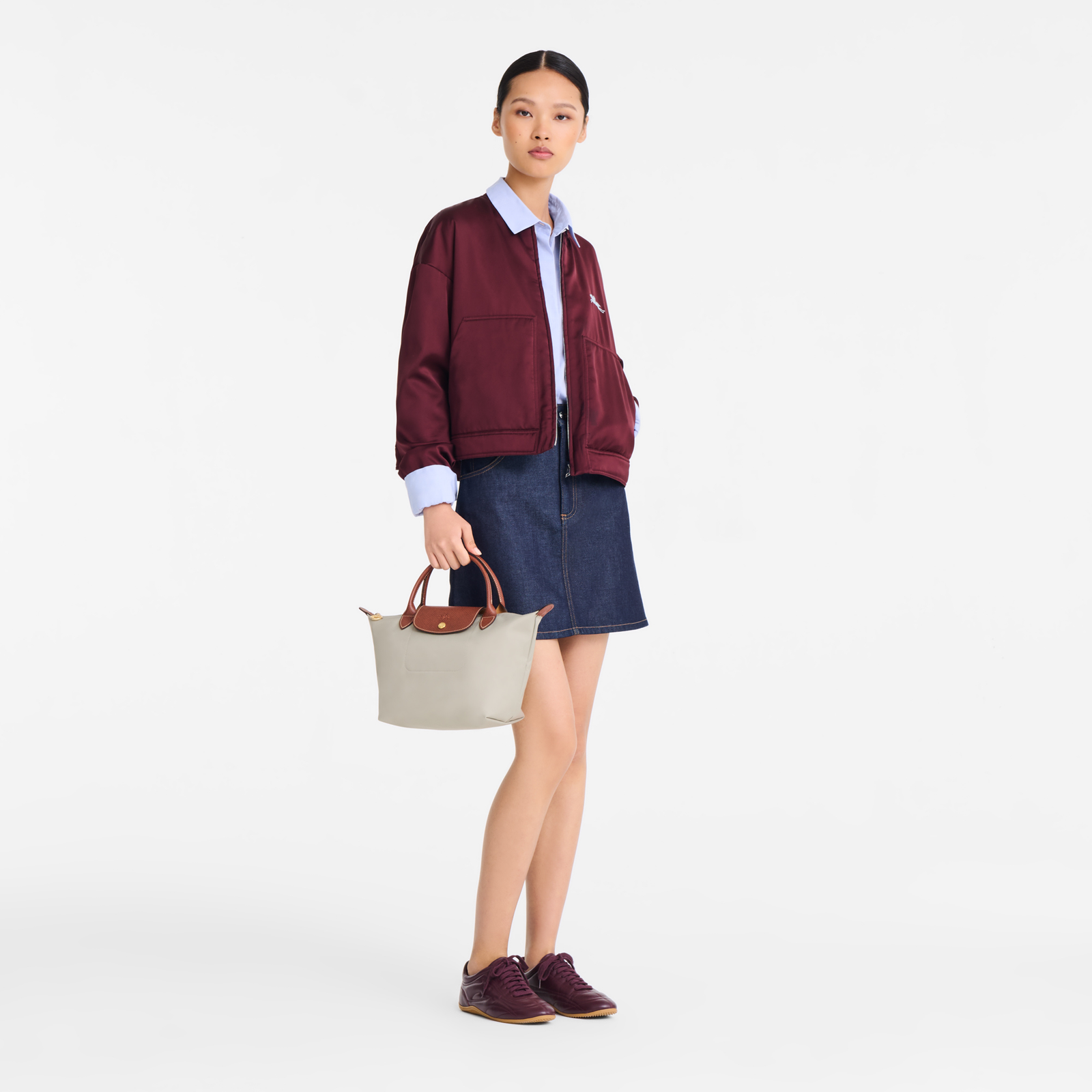 Longchamp Le Pliage Original S Handbag Pebble