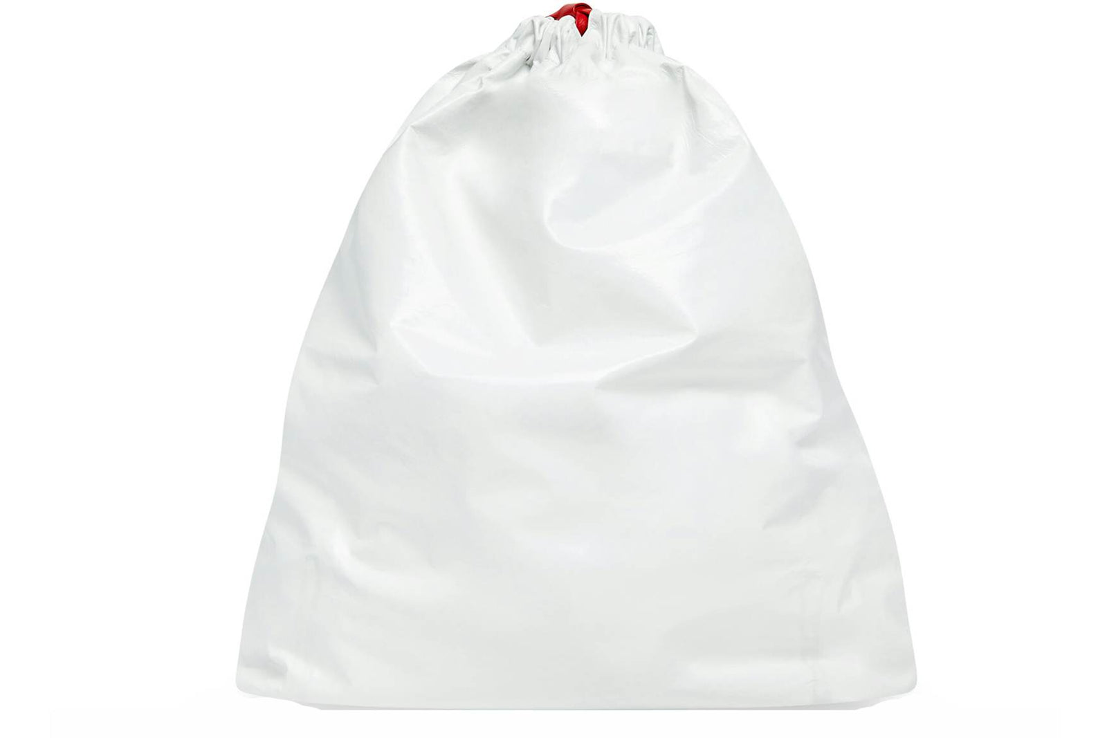 Balenciaga Trash Bag Large Pouch White/Red