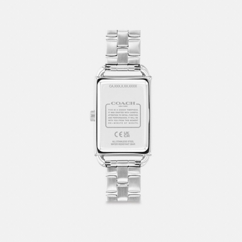 Coach Liz Watch Gift Set, 30 Mm x 22 Mm Stainless Steel