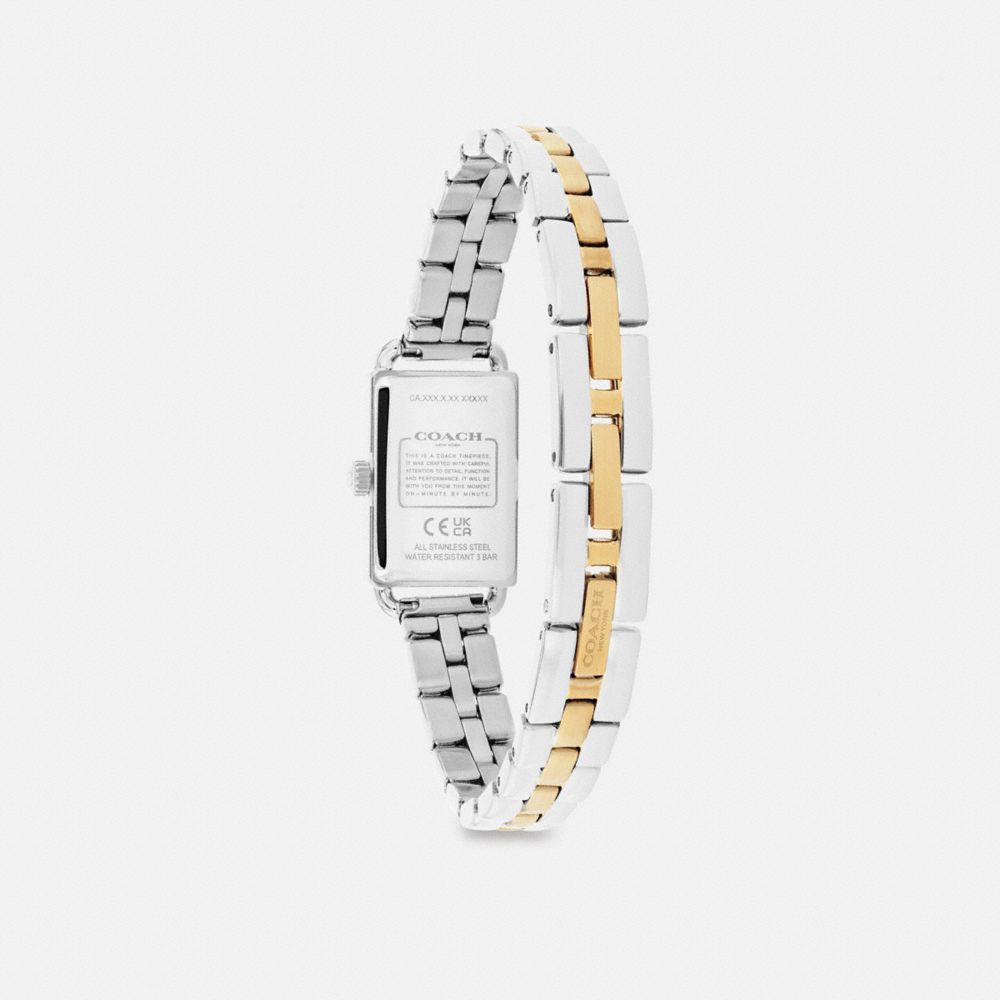 Coach Mini Liz Watch, 17 Mm x 24 Mm Two Tone