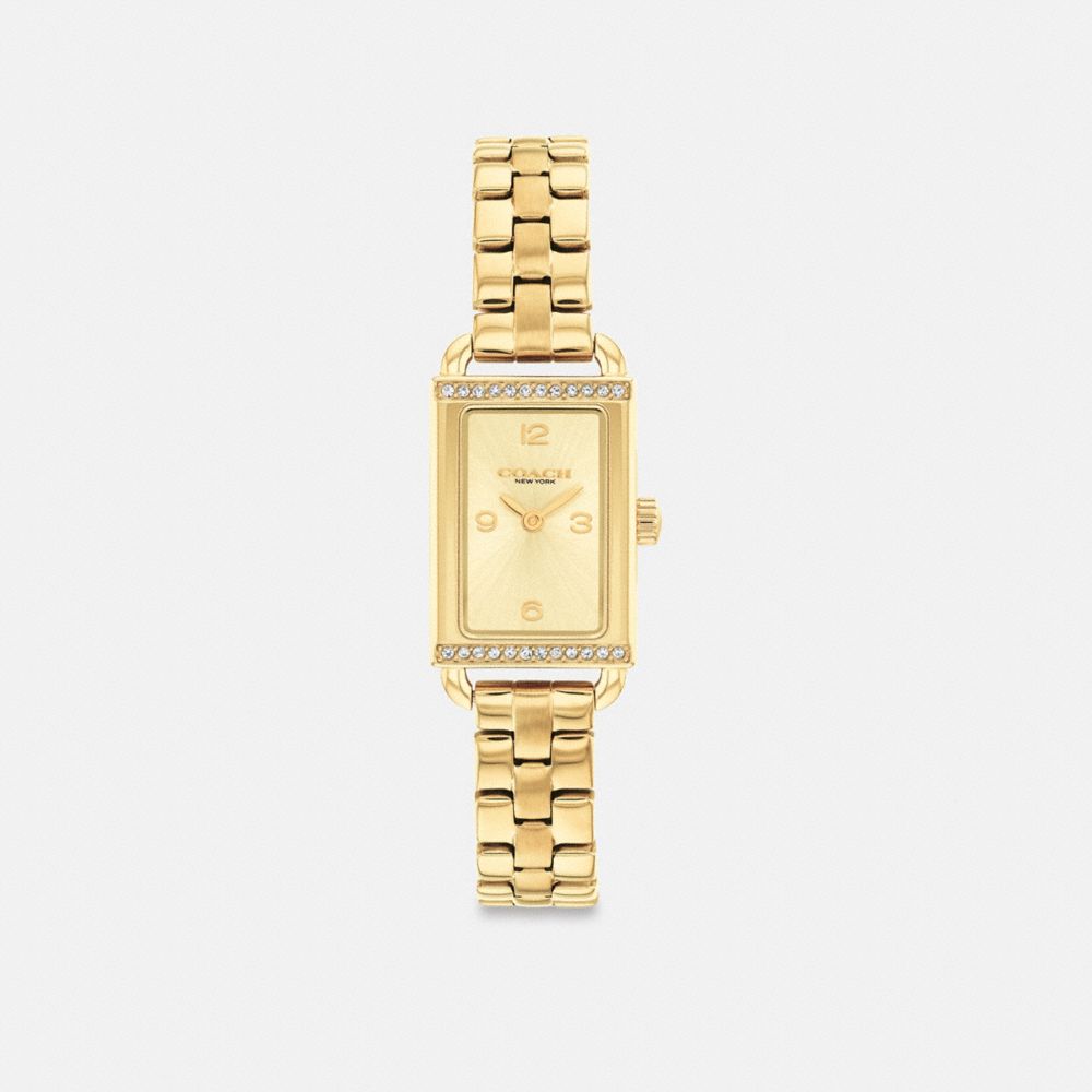 Coach Mini Liz Watch, 17 Mm x 24 Mm Gold
