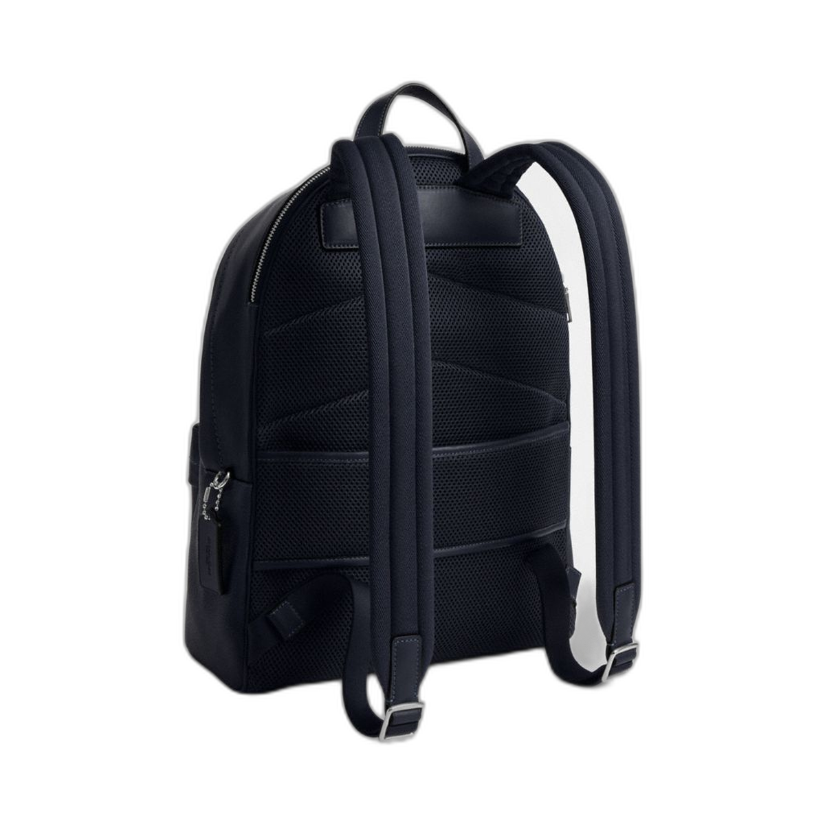 Coach Taylor Backpack In Ombre Signature Canvas Silver Blue