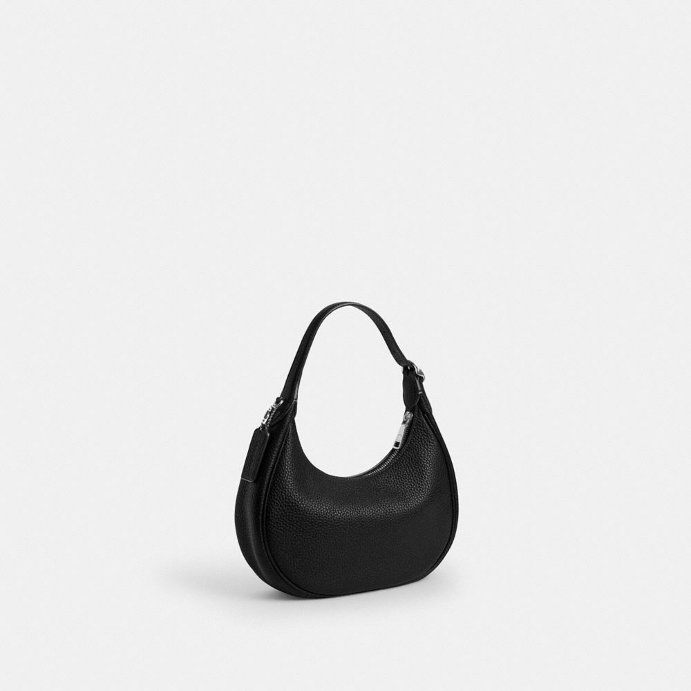 Coach Emily Shoulder Bag Silver Black