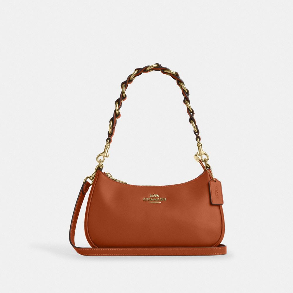 Coach Teri Shoulder Bag Im Amber Brown