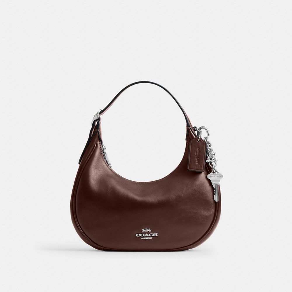 Coach Emily Shoulder Bag Silver Maple
