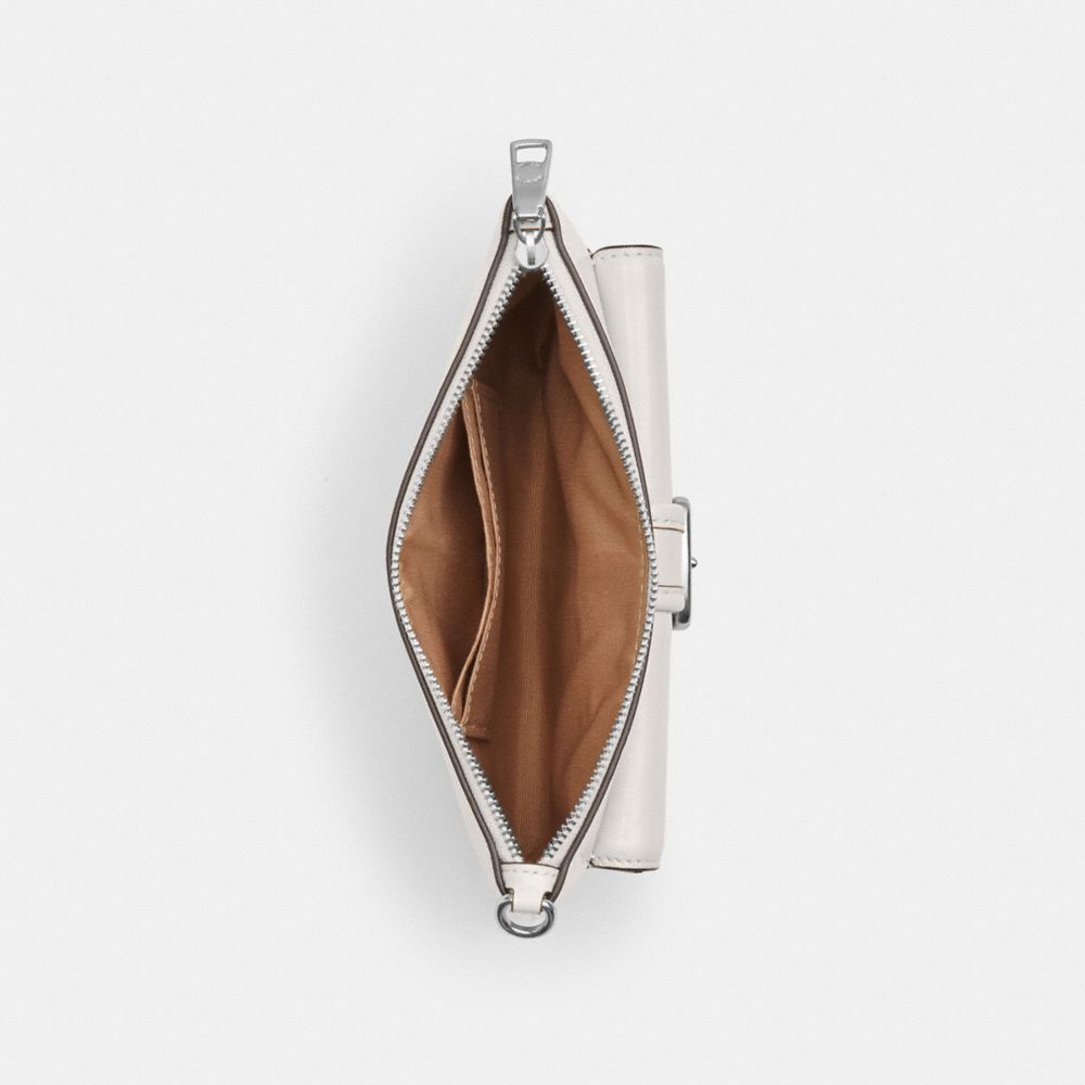 Coach Ashton Wristlet Silver Chalk