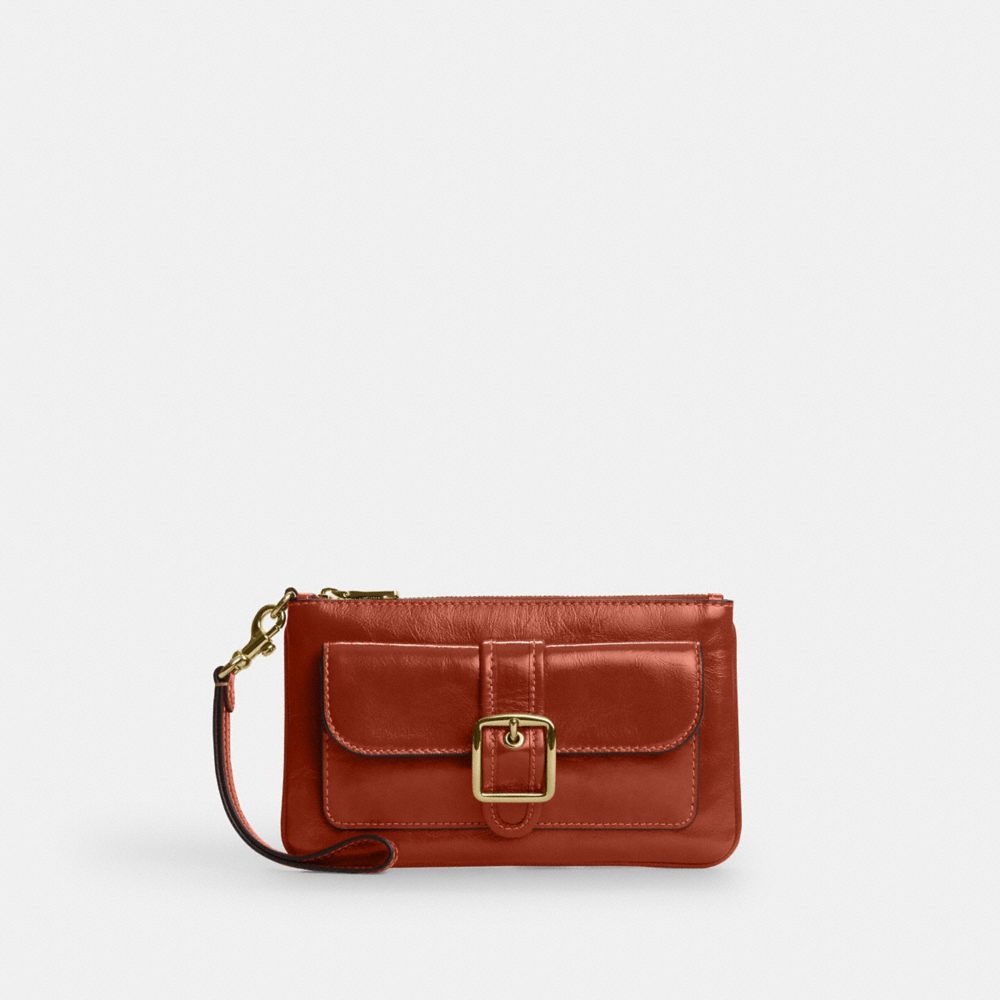 Coach Ashton Wristlet Im Cinnamon
