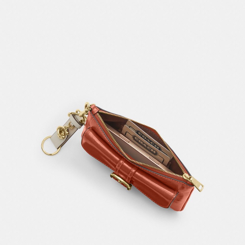 Coach Ashton Wristlet Im Cinnamon