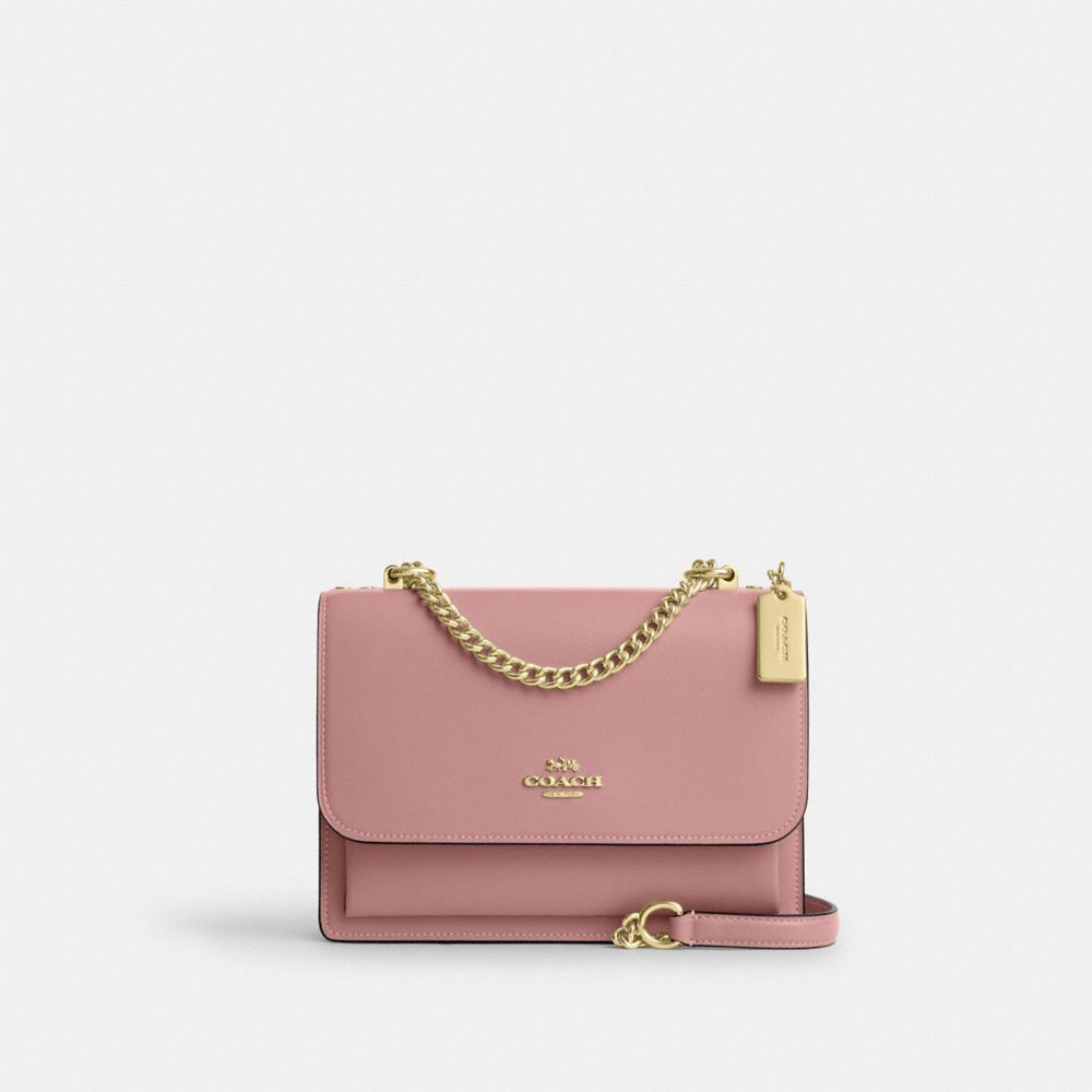 Coach Klare Crossbody Bag Gold Pink Petal