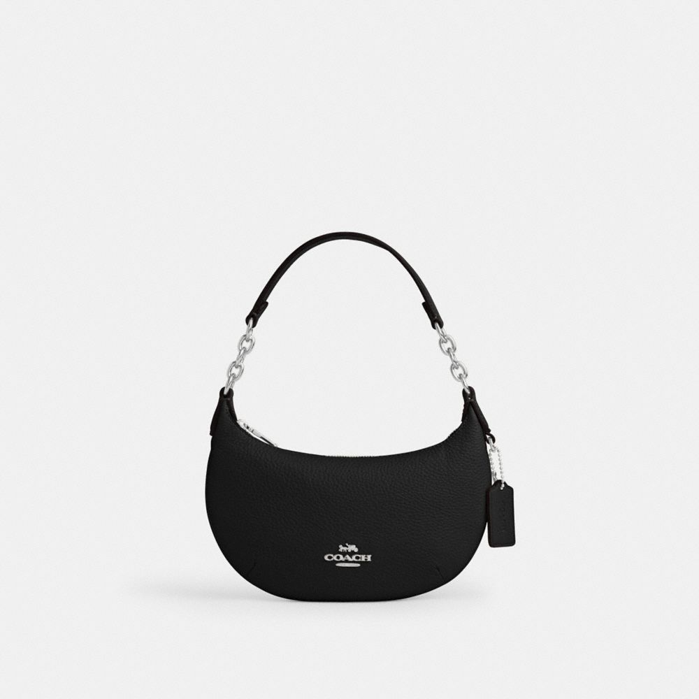 Coach Mini Payton Bag Silver Black