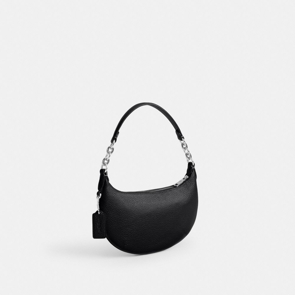 Coach Mini Payton Bag Silver Black