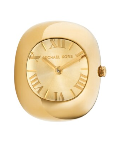 Michael Kors Women Gold Stainless Steel Analog Watch