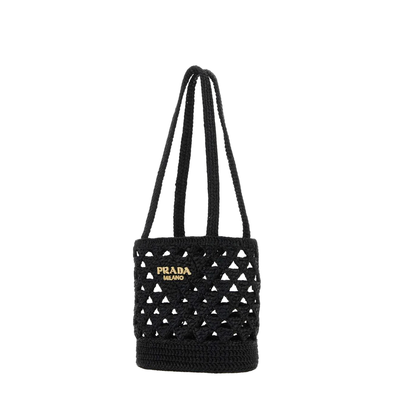 Crochet Tote Bag - Nero