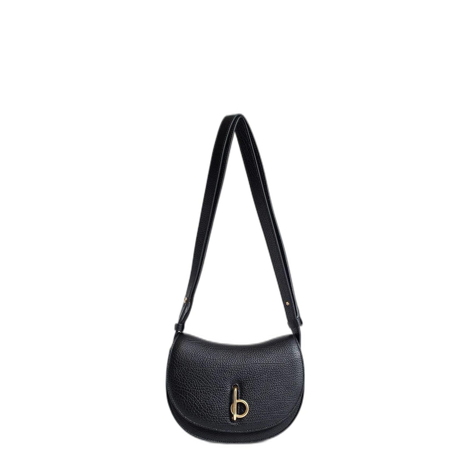 Burberry Rocking Horse Mini Grainy Leather Crossbody Bag