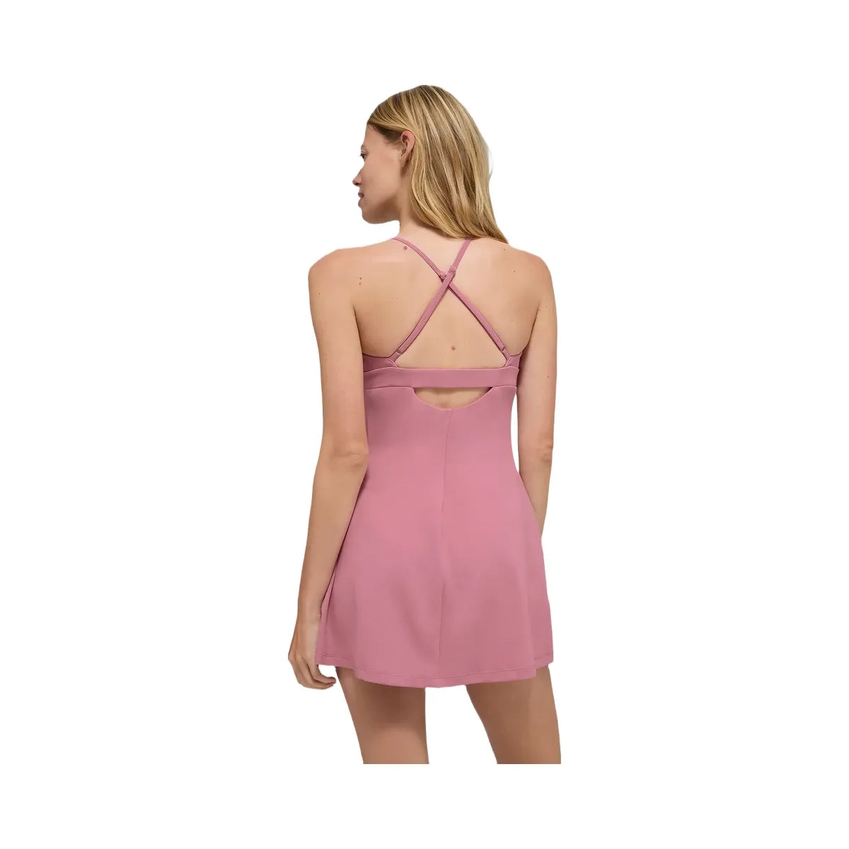 Alo Women's Airbrush Splendor Dress - Pink Wild Rose