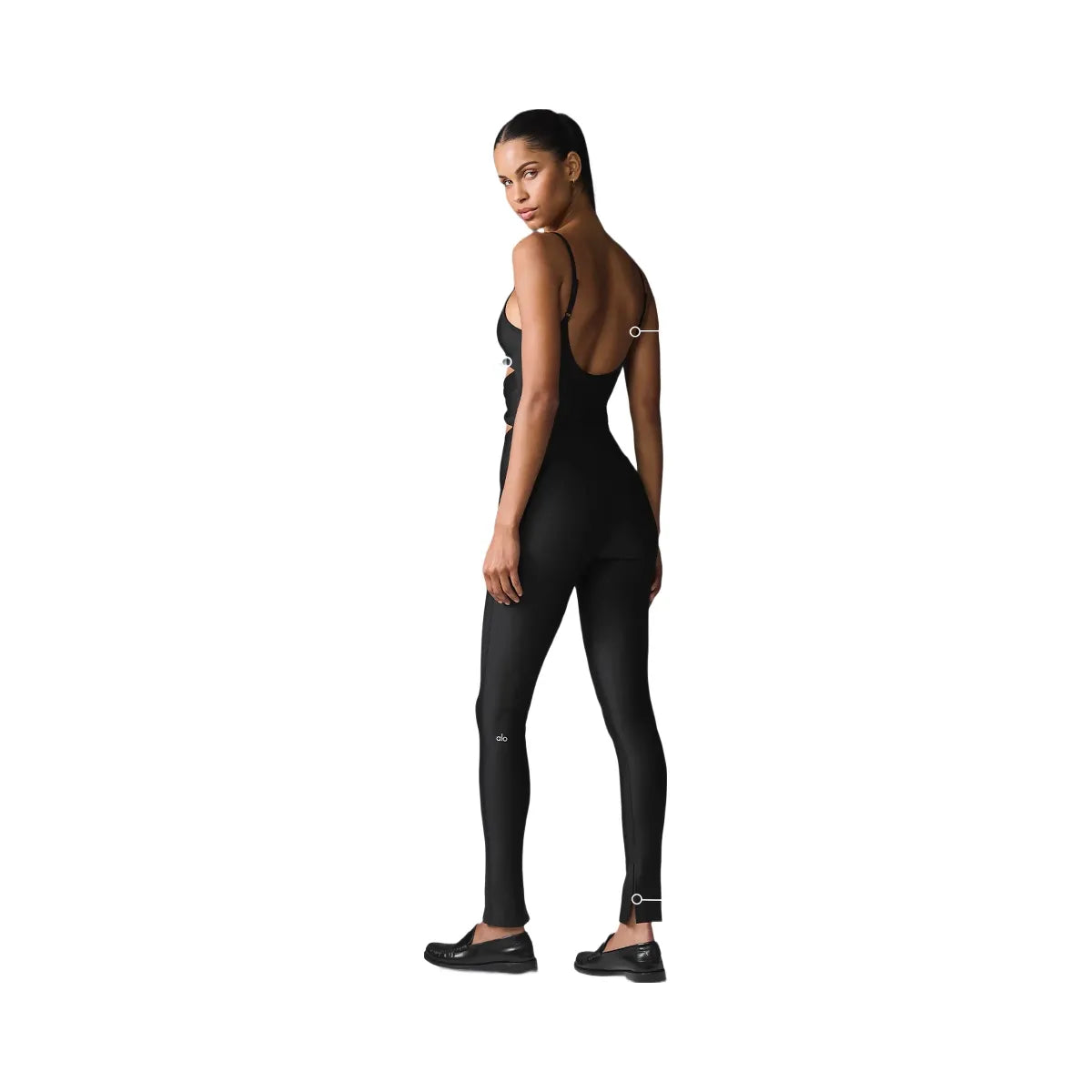 Alo Women's Airlift A-List Onesie - Black