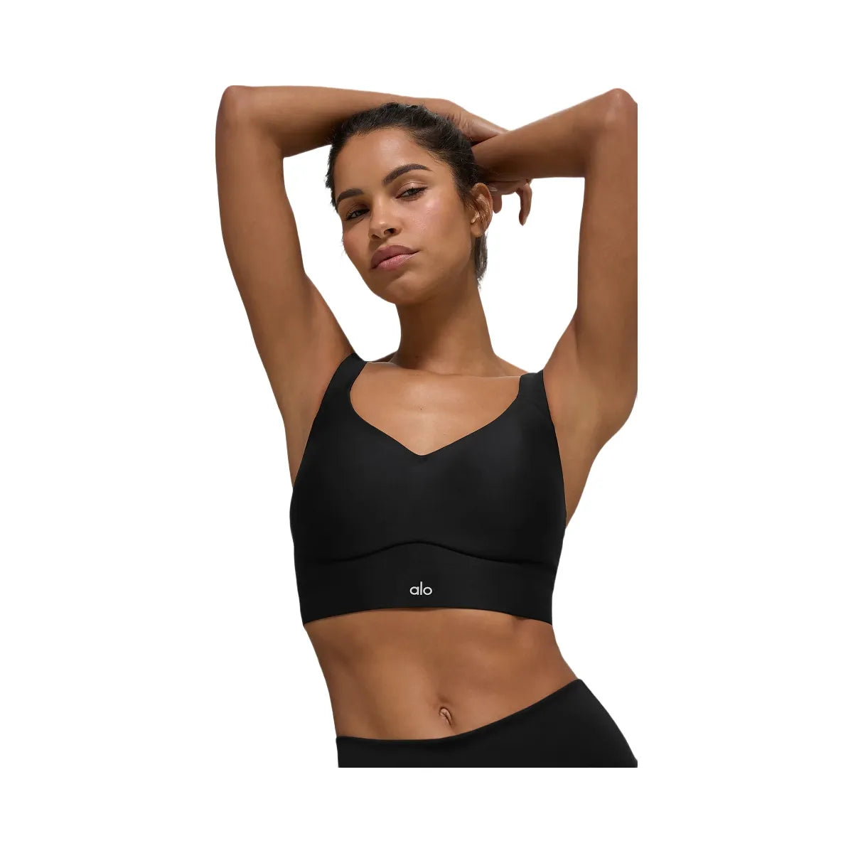 Alo Women's Airlift Endurance High-Impact Bra - Black