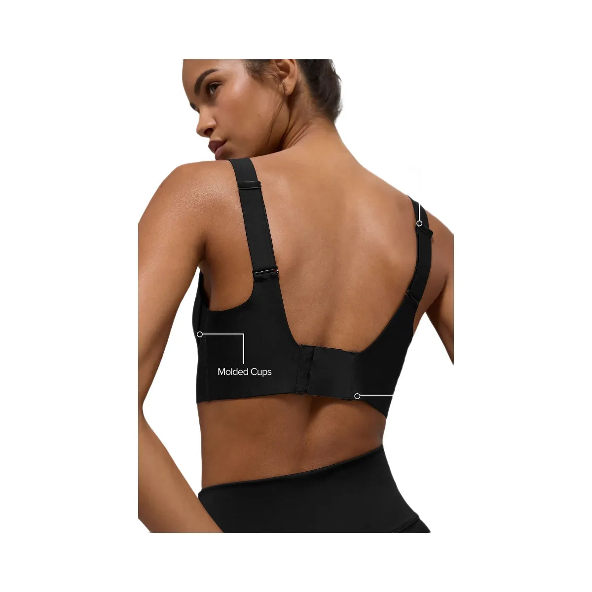 Alo Women's Airlift Endurance High-Impact Bra - Black