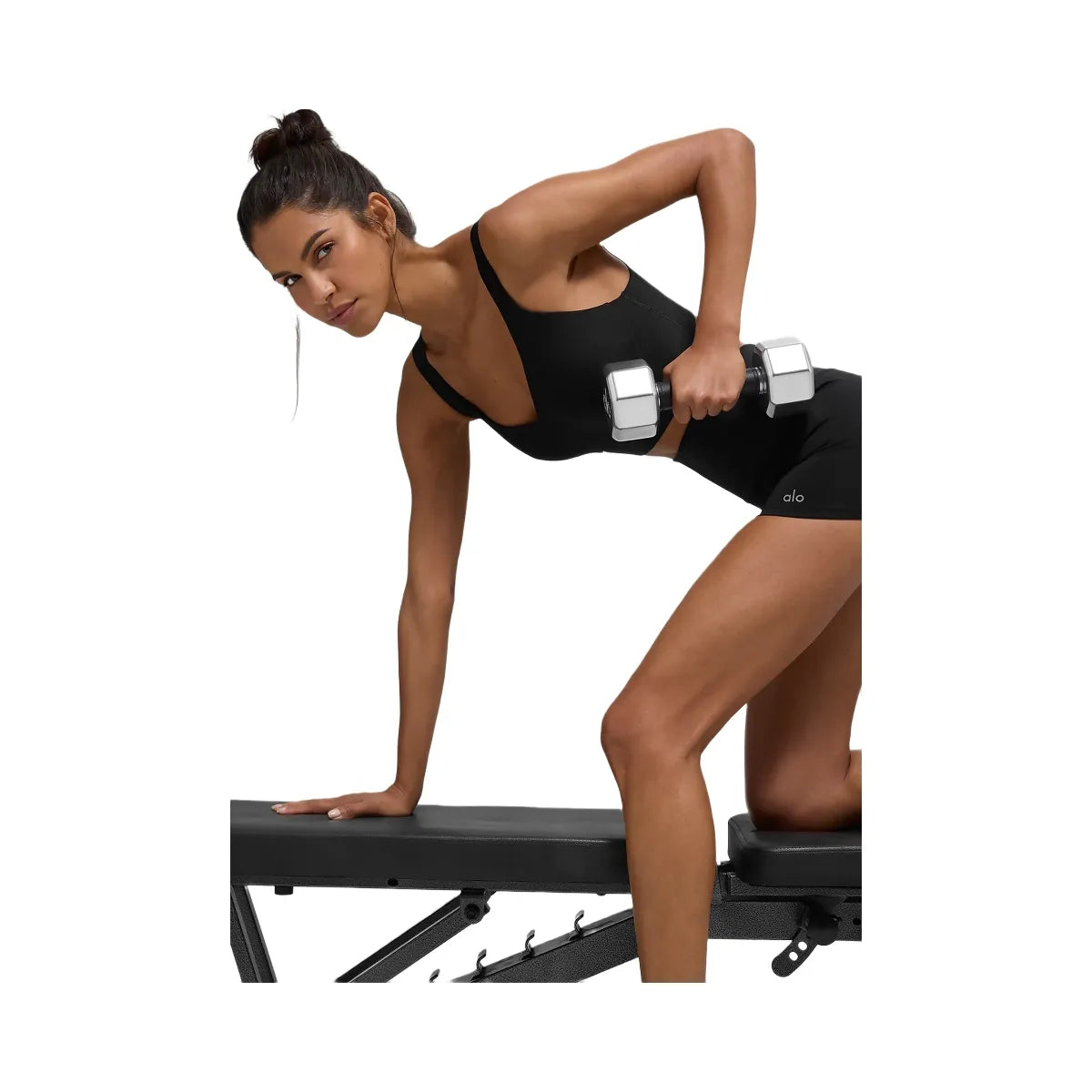 Alo Women's Airlift Endurance High-Impact Bra - Black