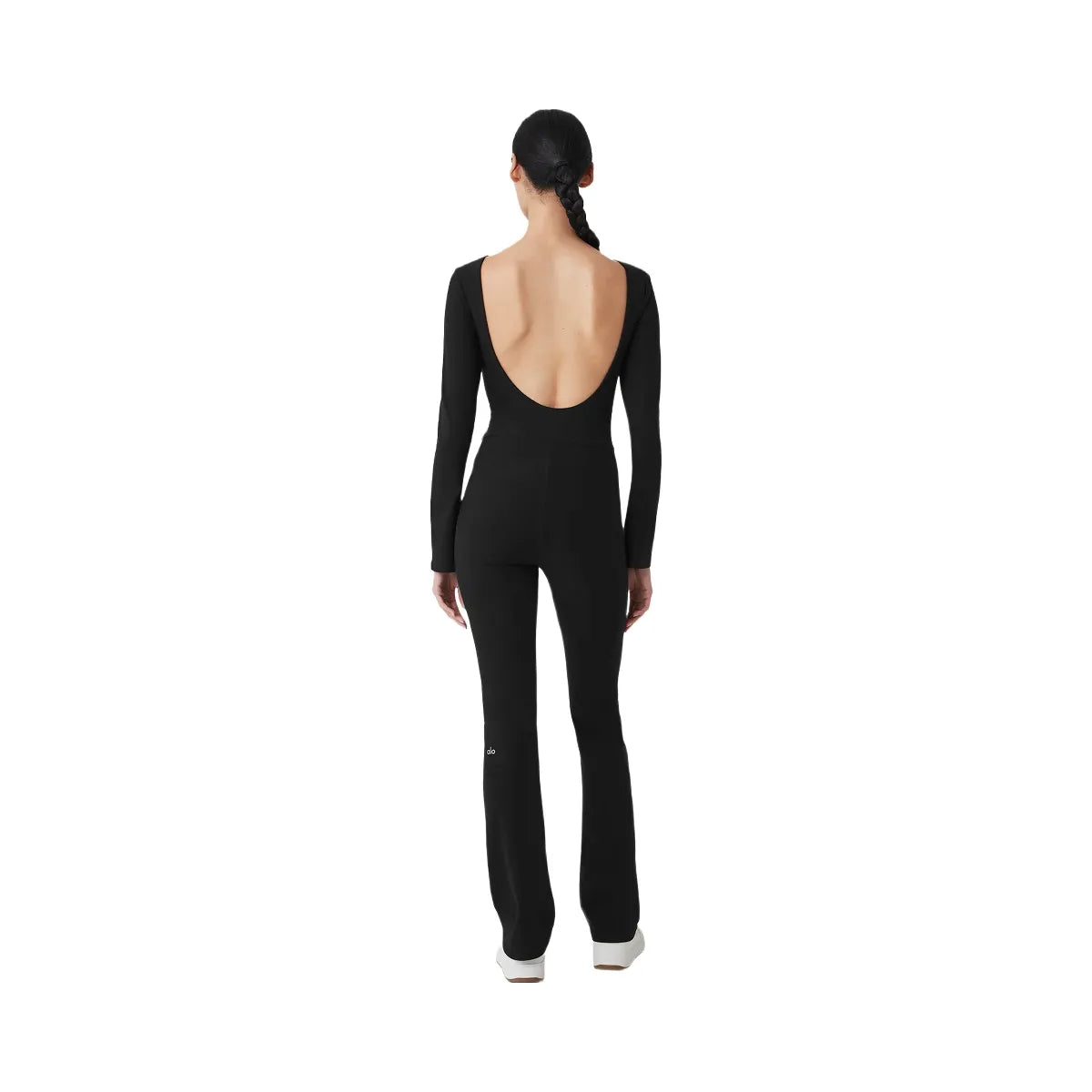 Alo Women's Alosoft Melody Full Length Bootcut Onesie - Black