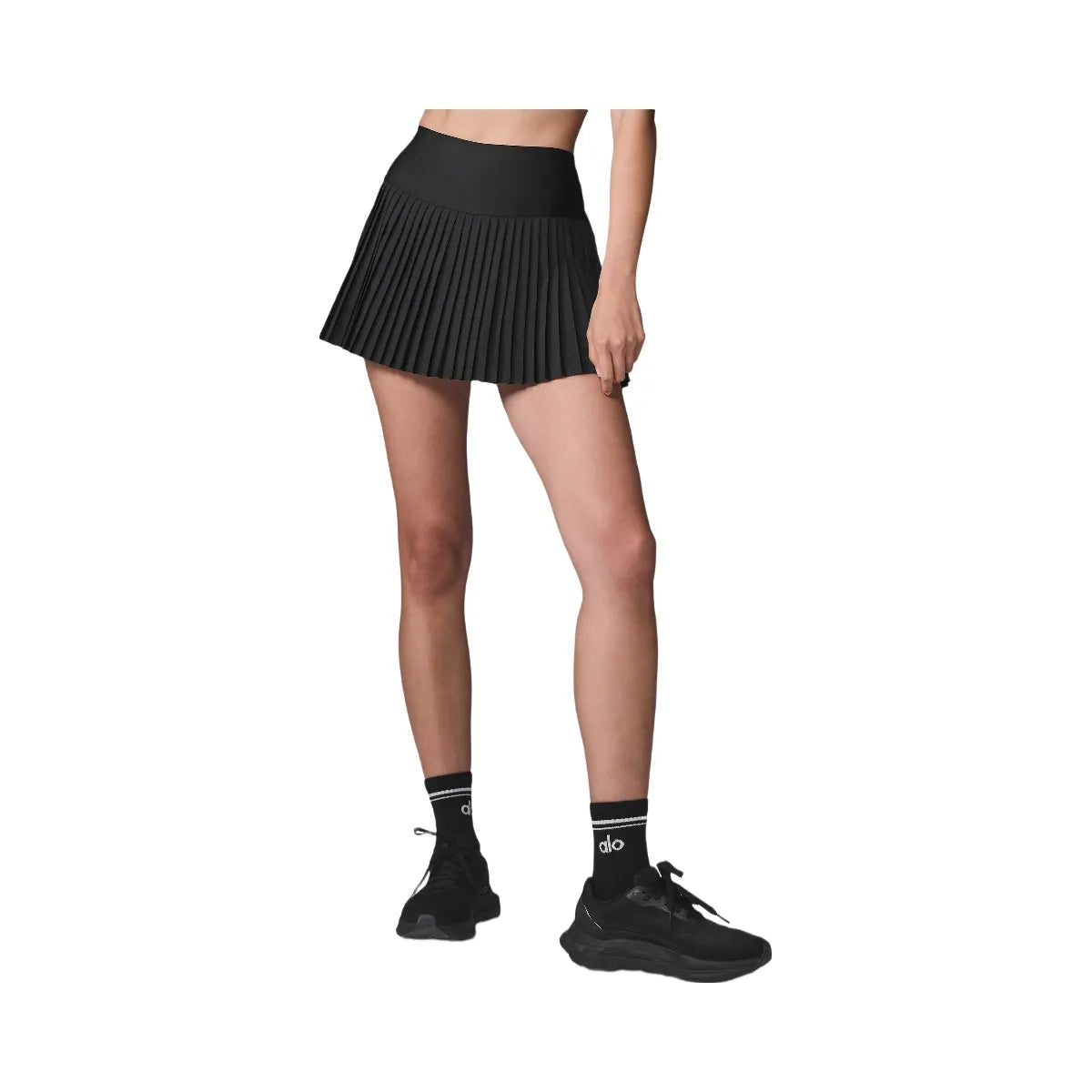 Alo Women's Grand Slam Tennis Skirt - Black