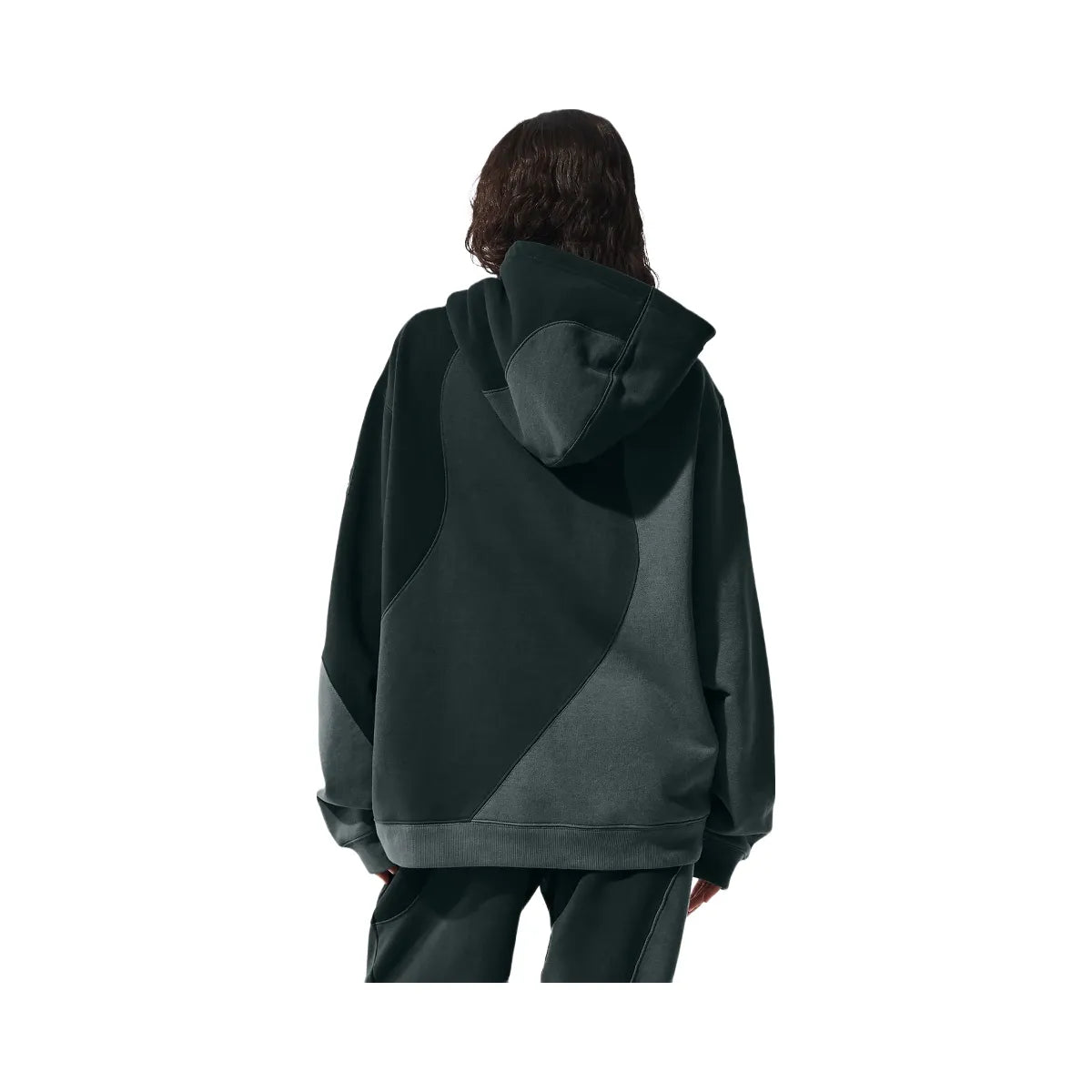 Alo Women's Make Waves Hoodie - Charcoal Green Tonal