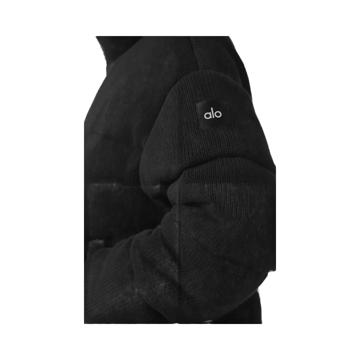 Alo Women's Stage Sweater Puffer - Black