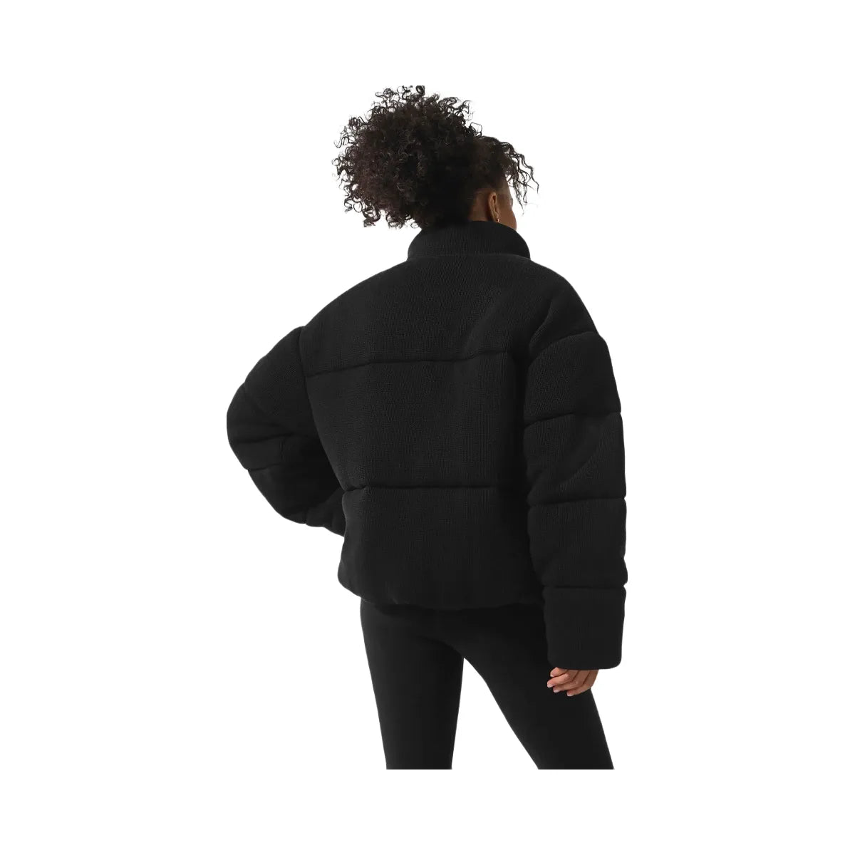 Alo Women's Stage Sweater Puffer - Black