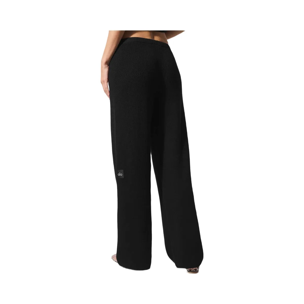 Alo Women's Supernatural Sweater Pant - Black