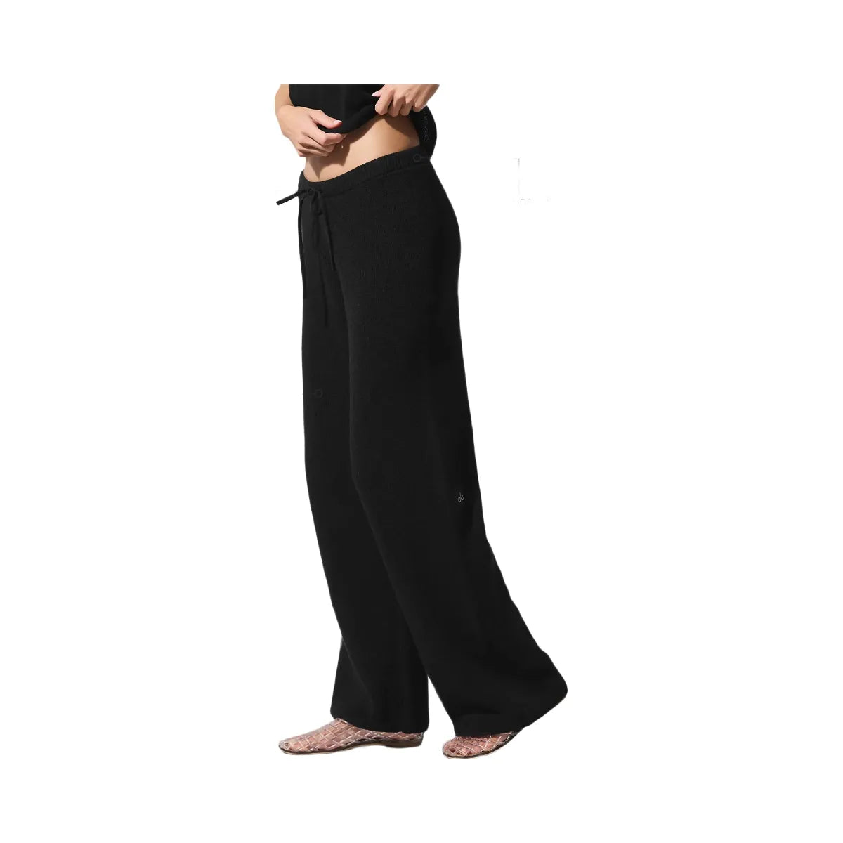 Alo Women's Supernatural Sweater Pant - Black