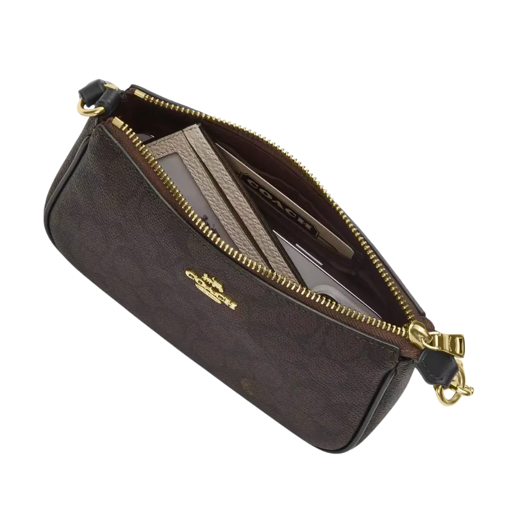 Coach Nolita 19 Pebbled Leather Dark Stone