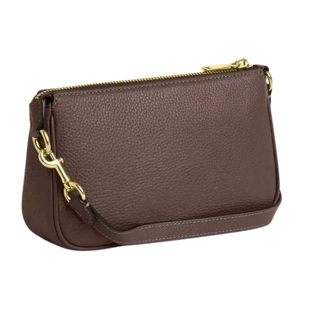 Coach Nolita 19 Pebbled Leather Dark Stone