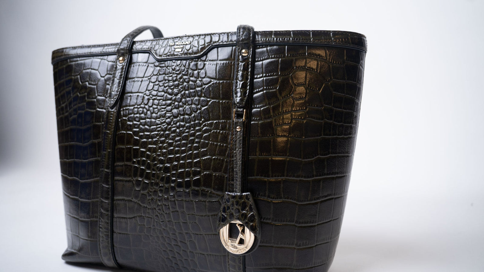 Da Milano Textured Tote Bag (One Size)