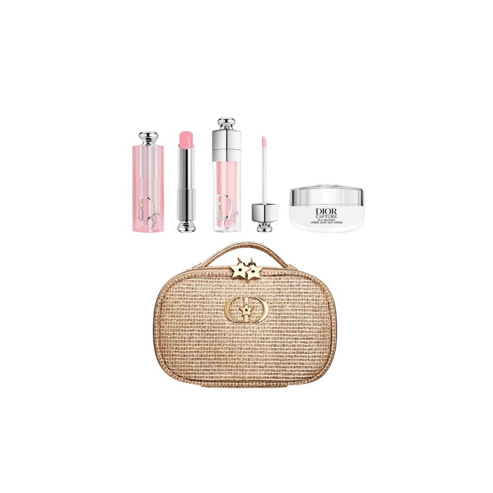 Dior Limited Edition Set - Dior Addict Lip Balm + Plumping Gloss + Cream