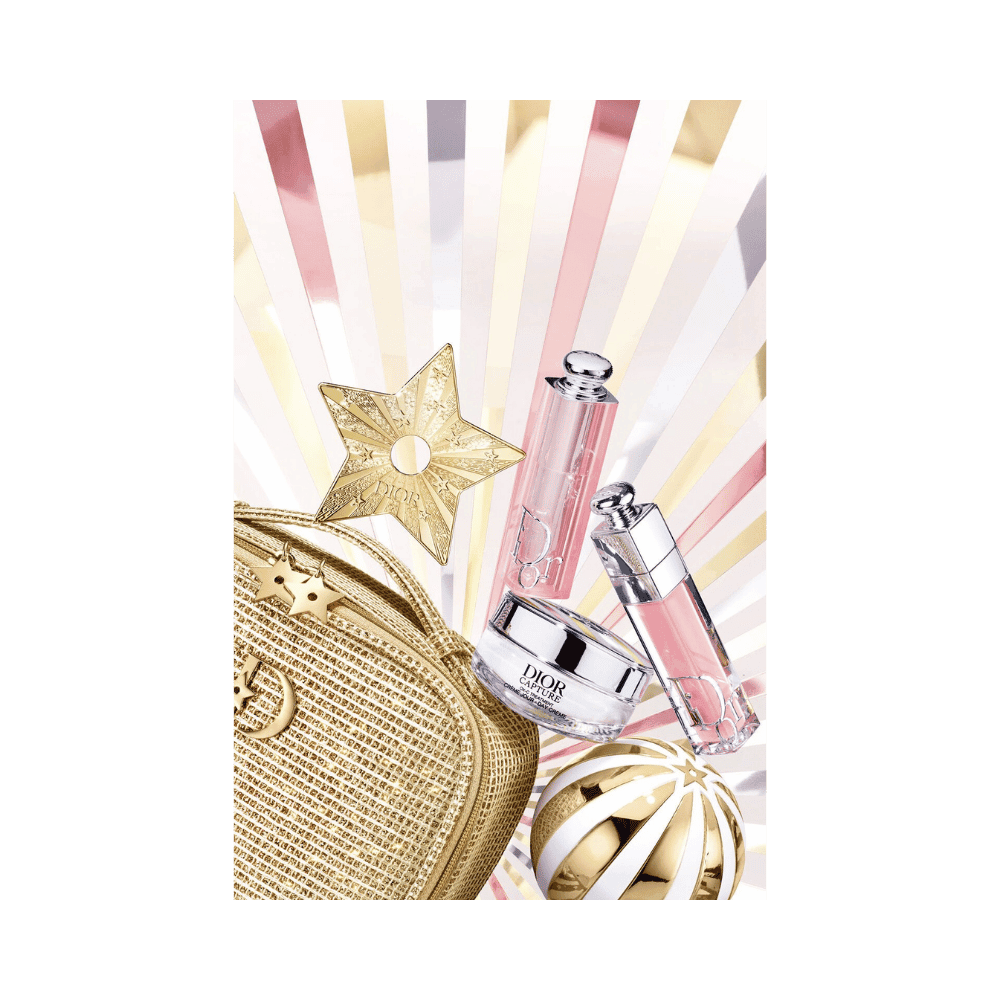 Dior Limited Edition Set - Dior Addict Lip Balm + Plumping Gloss + Cream