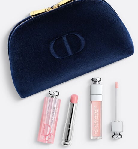 Dior Limited Edition Set - Dior Addict Lip Balm + Plumping Gloss + Cream