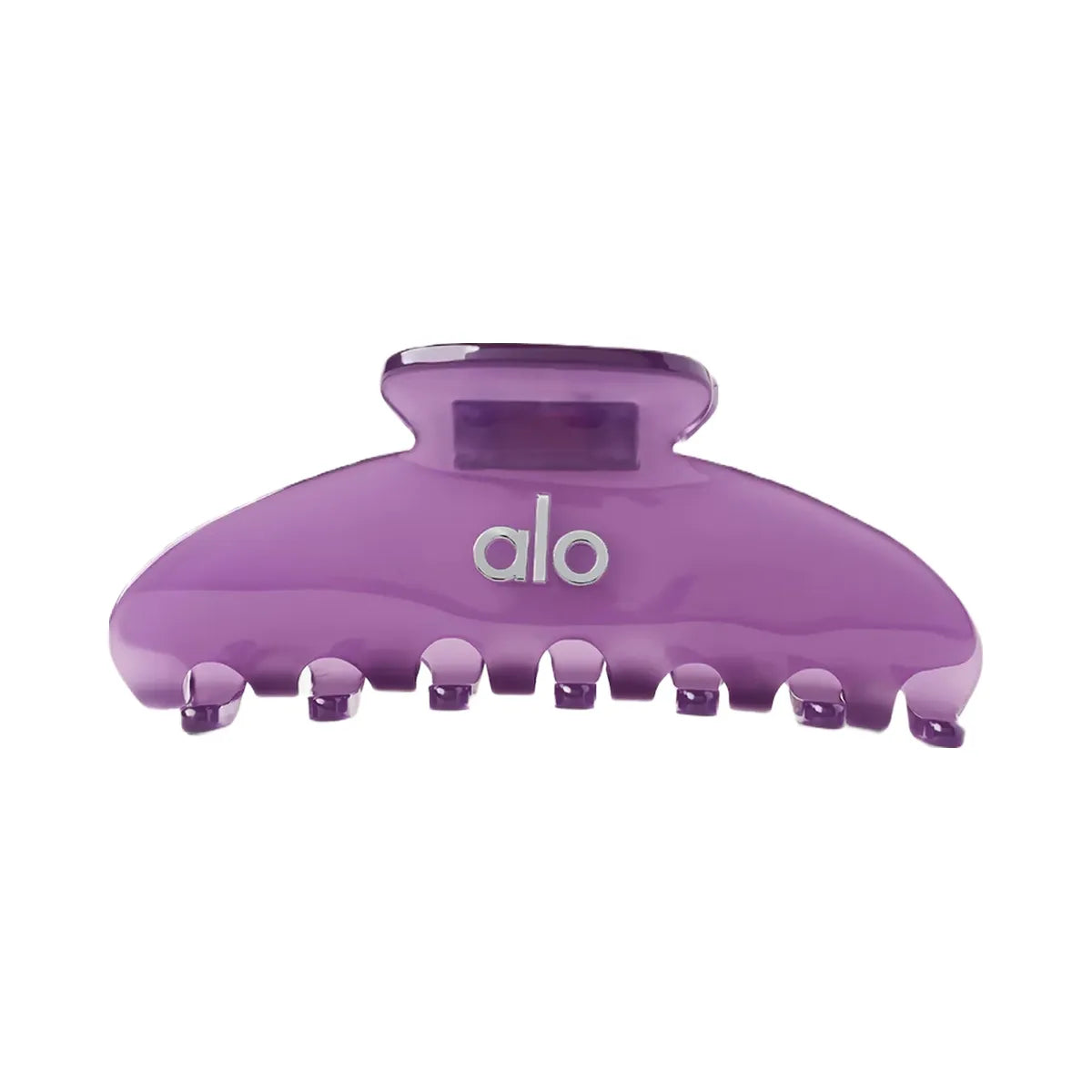 Alo 90's Claw Clip - Plum Kiss Clear